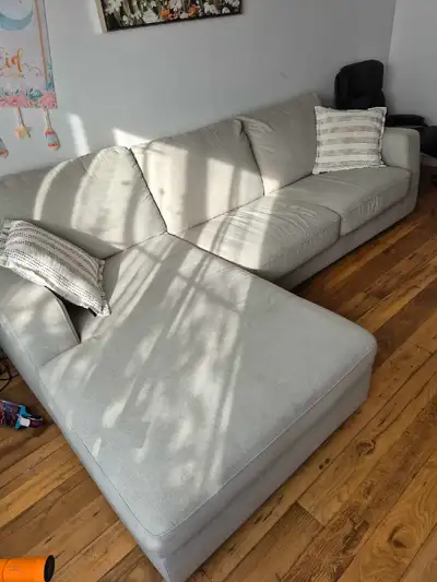 Sofa sectionnel L avec lit, View more