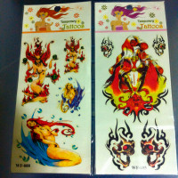 Temporary Tattoos Adult Lot of 2 NEW & Sealed