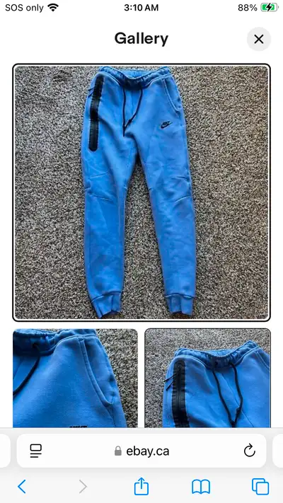 Men’s Nike tech fleece jogger pants XS, View more