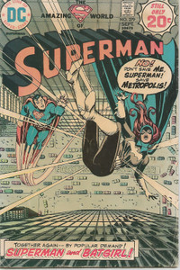 DC SUPERMAN #279 THE AMAZING WORLD OF SUPERMAN SEP 1974 VG-