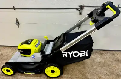 RYOBI 40V 21 inch lawnmower, View more
