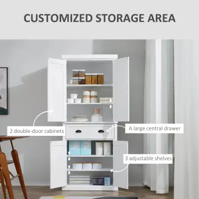 Long Standing Kitchen Cabinet w/ 2 Drawers , View more