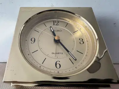 SEIKO ALARM CLOCK VINTAGE, WORKS PERFECT, JUST KEEPS ON TICKING, View more