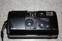 Vintage 35mm film point and shot cameras