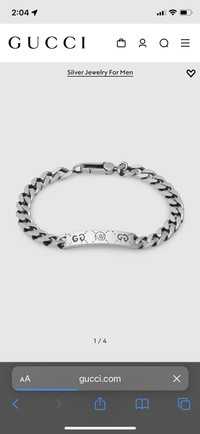 GUCCI Ghost Bracelet 