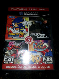 Jeux gamecube, demo disc game cube, preview disc