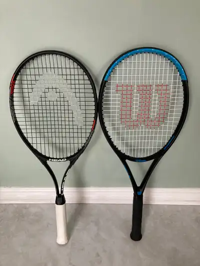 HEAD and Wilson Tennis Racquets, View more