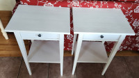 Ikea HEMNES side tables