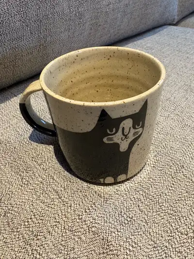 Cat Pottery Mug , View more