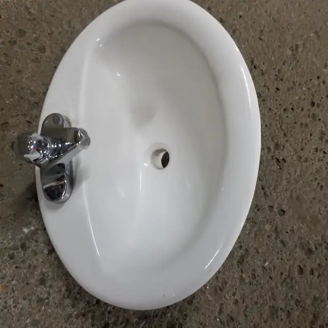 Bathroom Sink with Faucet