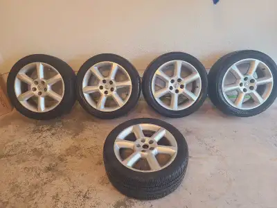 245 45 18 tires with rims