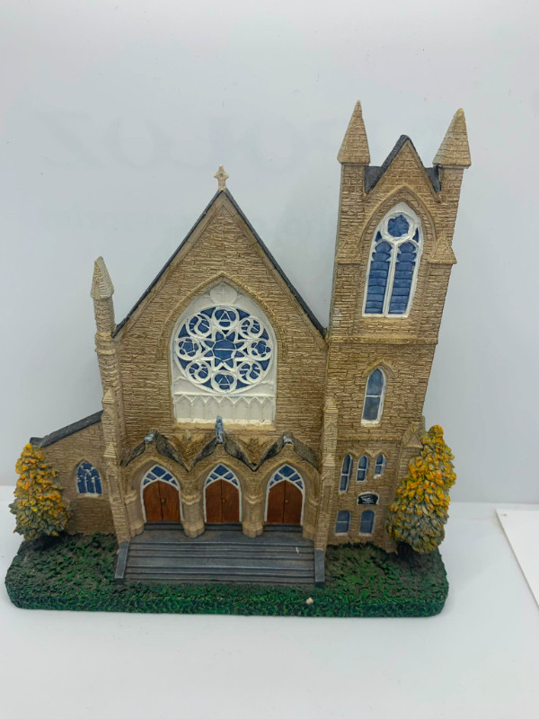 Church Figurine - St Bernards Catholic Church - Catherine Karnes in Arts & Collectibles in Fredericton