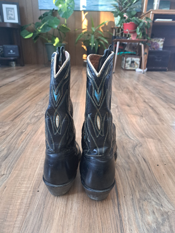 Cowboy boots men's size 9 in Men's Shoes in Edmonton - Image 3