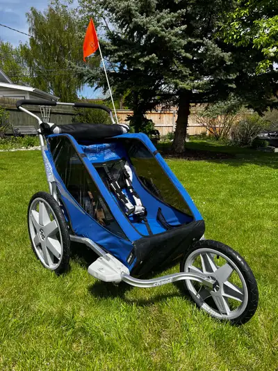 Chariot Double bike trailer, View more