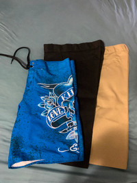Three brand new shorts (Ed hardy and Dickies)