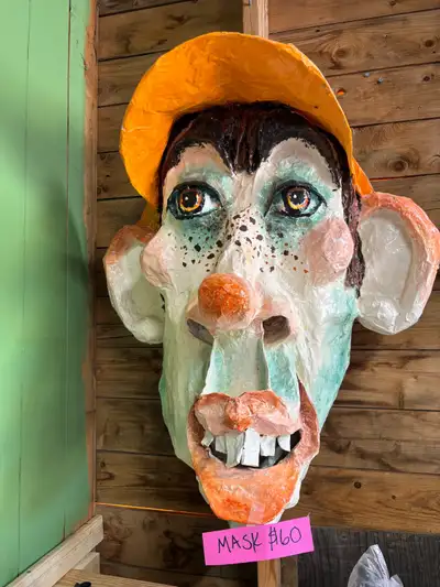 Paper Mache Mask, View more