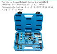 Fuel injector removal puller kit. Dp tools.