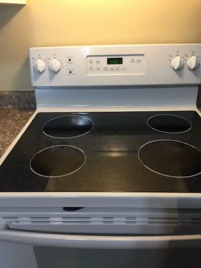 Open concept spacious living room/kitchen,kitchen with lots of cupboards . Bath with full soaking tu...