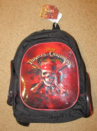 Back Pack Brand New Pirates of the Caribbean