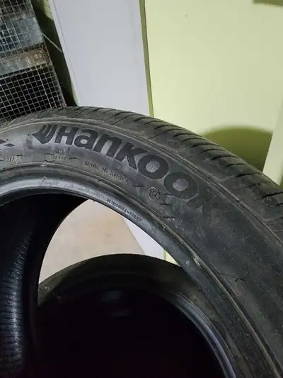 I'm selling a set of four Hankook tires, size 235/45R18 94V. These are used tires, but they still ha...