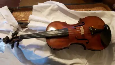 Antique German Baroque violin by Corbinian Hornsteiner 1800's, View more