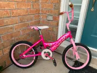 Girls' Minnie Mouse 16" wheel bike- TRAINING WHEELS NOT INCLUDED