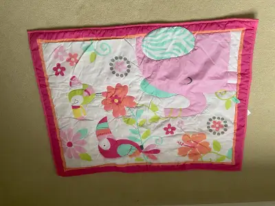 7 Piece Pink Bedding Set, View more