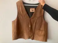 Men's leather vests for sale