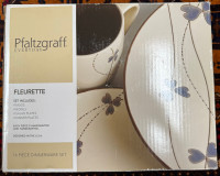 Pfaltzgraff Fleurette 16 Piece Dinnerware Set