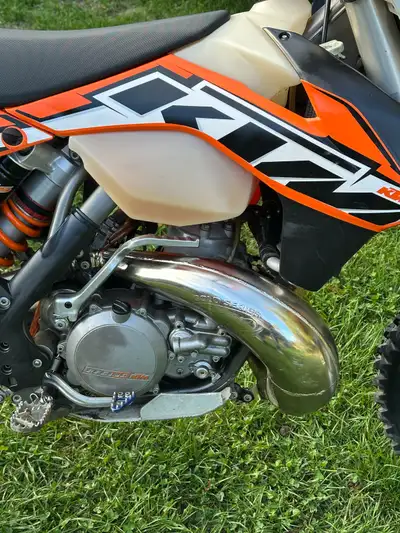 Trade for a 2012 or newer 125 2stroke KTM or Yamaha. Let me know what you have