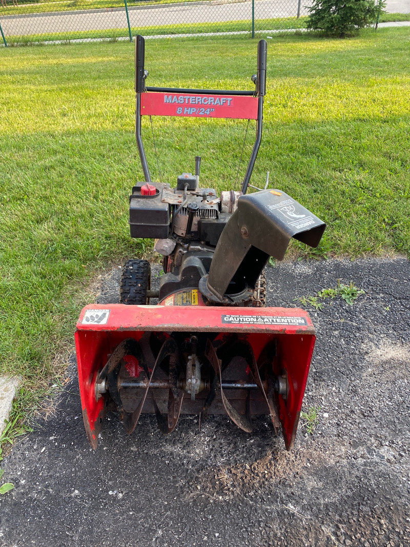 Free snowblower Free Stuff Barrie Kijiji