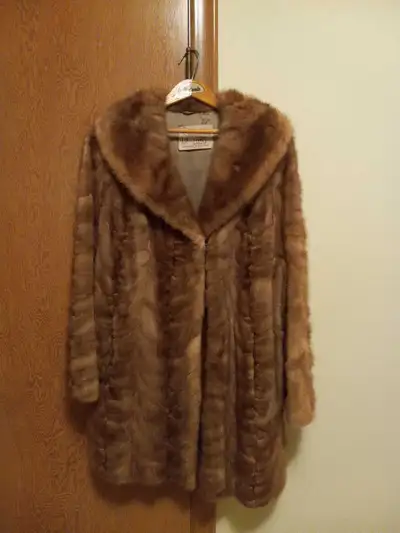 Mink Fur Coat (Shillington).  Fits medium, View more