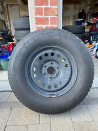 Truck tires and rims 265/70R17