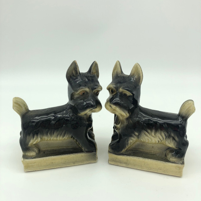 Vintage Scottish Terrier Dog Ceramic Bookends in Arts & Collectibles in City of Toronto - Image 3