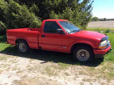 Could be road worthy, but needs a lot of work. Good parts truck. One owner. Full synthetic oil for t...