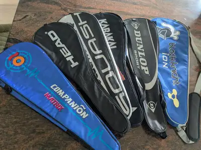 Squash covers (for squash racquets) - different brands, View more
