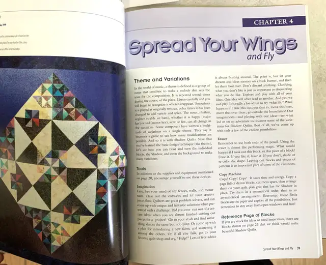 QUILTING BOOK - SHADOW QUILTS by PATRICIA M. MARGARET & DONNA I. in Hobbies & Crafts in Red Deer - Image 6