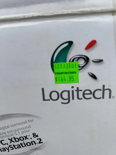 New still in box never used it was an inheritance item : logitec z680logitec z680 +7 The Logitech Z-...