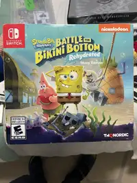 New SpongeBob SquarePants: Shiny Edition Switch