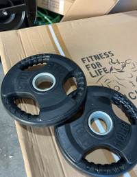 Tri-grip Plaques de poids / Weight plates - Brand New---- 1$ /lb