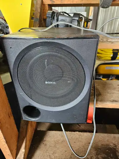 Sony 8" Subwoofer , View more