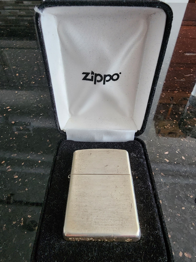 Zippo Lighter .925 Solid Sterling Silver Armor in Jewellery & Watches in Oakville / Halton Region - Image 2