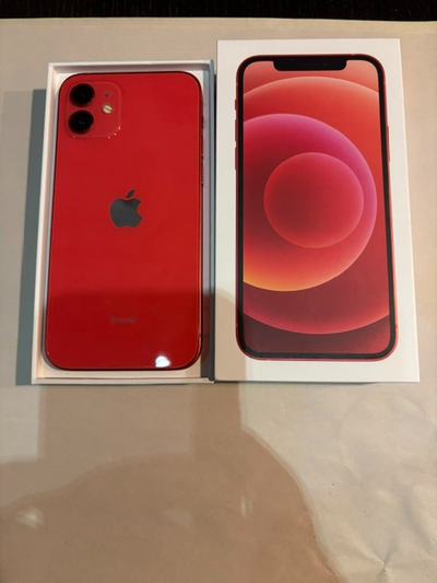 Apple iPhone 12 - 64gb Red Like New, View more