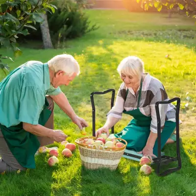 Garden Kneeler and Seat Stool., View more
