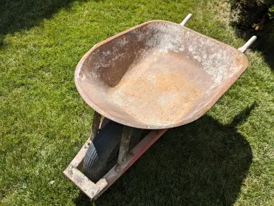 Rent wheelbarrow for just $5 per day. $25 per week.