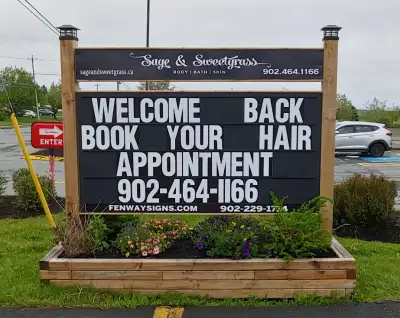 Planter Box Sign - $450 Discount!, View more
