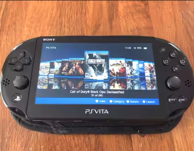 128GB Modded Hacked Jailbroken Mod Sony PS VITA 2000 SLIM ⎮ 7/10 Condition 《Over 1000+ Games Downloa...
