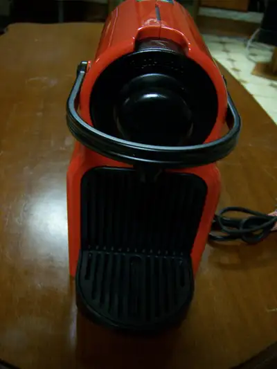 Nespresso Inissia Espresso Machine in Gloss Black or Apple Red., View more