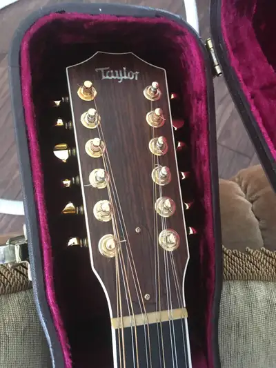 Taylor 855-12 string acoustic guitar, View more