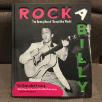 RockaBilly Hardcover BOOK The Illustrated History -cut out cover